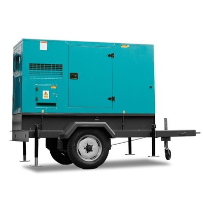Un buon prezzo. Piccolo set di generatore diesel a rimorchio SDEC da 50kva 100KW in linea