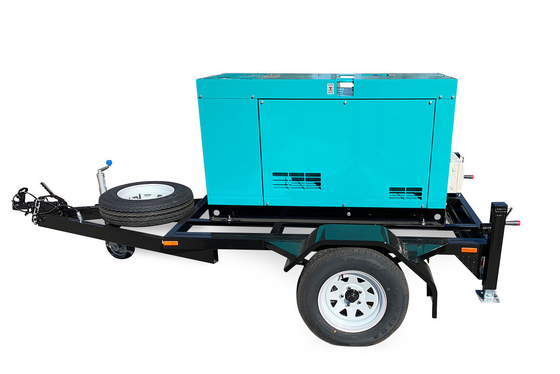 Un buon prezzo. Set di generatori diesel per rimorchi mobili da 250 kW con motore Yuchai in linea