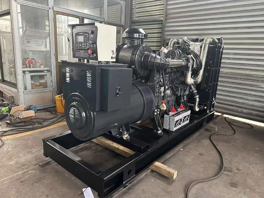 Generatore diesel SDEC di tipo aperto da 375 KVA con motore SC12E420D2 e potenza di uscita di 250 kW