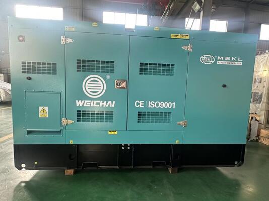 Un buon prezzo. Generatore diesel da 112 kW con motore WEICHAI WP4.6ND138E310 in linea