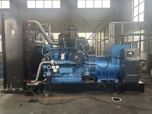Un buon prezzo. Prezzo diretto di fabbrica Generatore diesel Weichai da 850 KVA destinato all'esportazione in linea